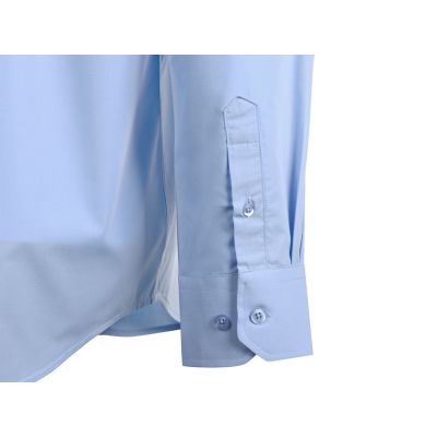 Рубашка Houston мужская с длинным рукавом, голубой-5