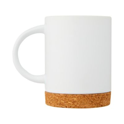 Neiva Керамическая кружка объемом 425 мл с пробковым основанием, белый-2