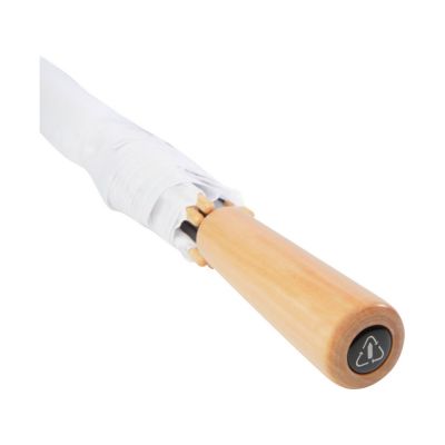 Romee, ветрозащитный зонт для гольфа диаметром 30 дюймов из переработанного ПЭТ, белый-4