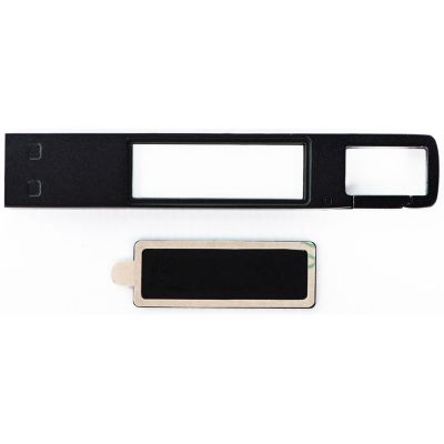 USB 2.0- флешка на 32 Гб c подсветкой логотипа Hook LED, темно-серый, красная подсветка-7
