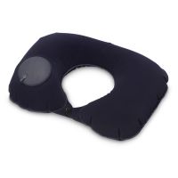 Подушка под шею с помпой Push, синий