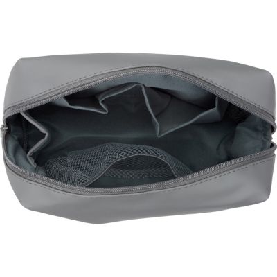 Органайзер для электроники и проводов из искусственной кожи Sofit, серый-7