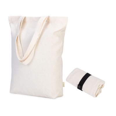 Сумка Fixy из переработанного хлопка с фиксирующей эластичной лентой, натуральный-0