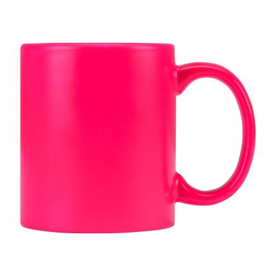 Кружка Марго 320мл, неоновый розовый (Р)-1