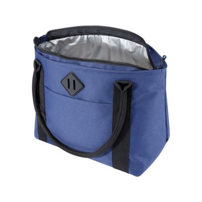 Сумка-холодильник Repreve Ocean на 12 б. из ПЭТ-пластика, соответствующего стандарту GRS, темно-синий-4