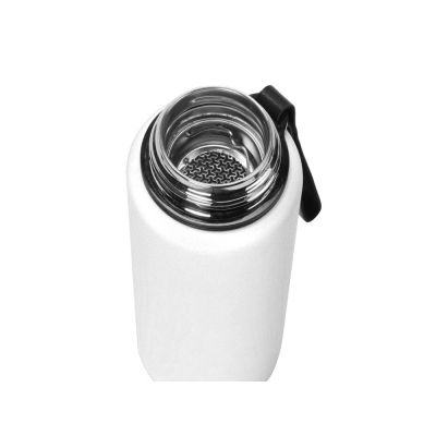 Вакуумный термос Story c покрытием powder, белый-4