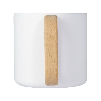 Кружка Bjorn объемом 360 мл с медной вакуумной изоляцией, белый-2