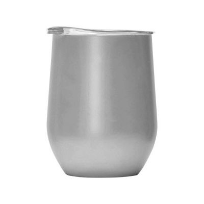 Вакуумная термокружка Sense, непротекаемая крышка, серый-2