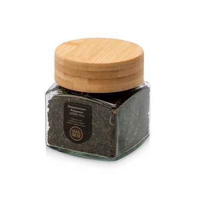 Подарочный набор с френчпрессом, стаканом и чаем-1