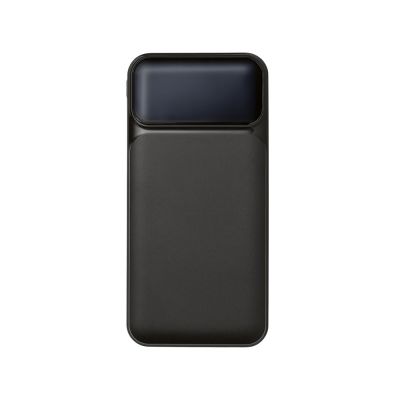 Подарочный набор Tesla с блокнотом А5, ручкой и пауэрбенком на 10 000 mAh, черный-14