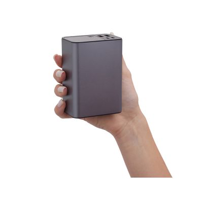 Внешний аккумулятор для ноутбуков EpIQ, 100 Вт, 30000 mAh, темно-серый-11