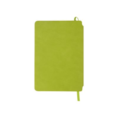 Блокнот Notepeno 130x205 мм с тонированными линованными страницами, зеленое яблоко-9
