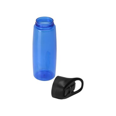 Бутылка c кнопкой Tank, тритан, 680мл Waterline, синий-3