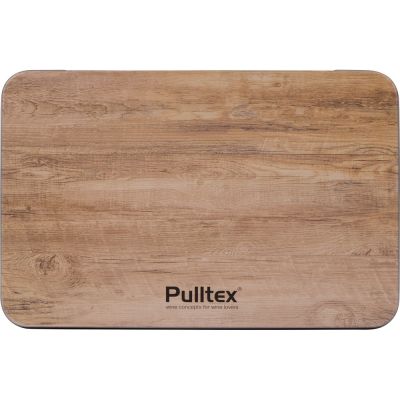 Подарочный винный набор из штопора и кожаного чехла для штопора ClickCut Set, серебристый-11