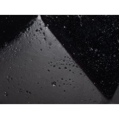 Свеча в декоративном стакане Geometry, черный-4