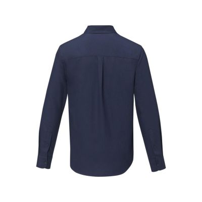 Pollux Мужская рубашка с длинными рукавами, темно-синий-2