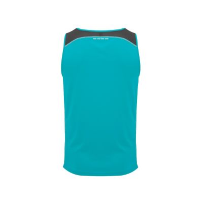 Майка Misano мужская, бирюзовый/эбеновый-1