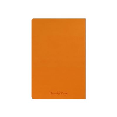 Ежедневник А5 недатированный Megapolis Velvet Flex, оранжевый-5