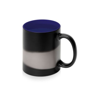 Кружка-хамелеон Surprise матовая, черный/синий-2