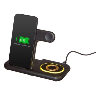 Беспроводная зарядная станция 3-в-1 MajestIQ, 15 Вт-2