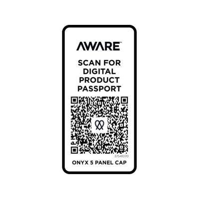 Onyx с 5 панелями Aware™ кепка из переработанных материалов - Oatmeal-3