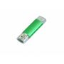 USB-флешка на 16 Гб.c дополнительным разъемом Micro USB, зеленый