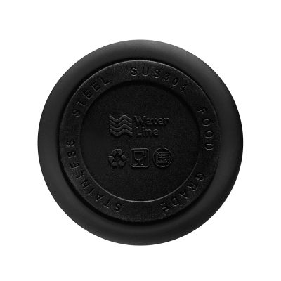 Вакуумная термокружка Waterline c кнопкой Guard, 400 мл, черный-7