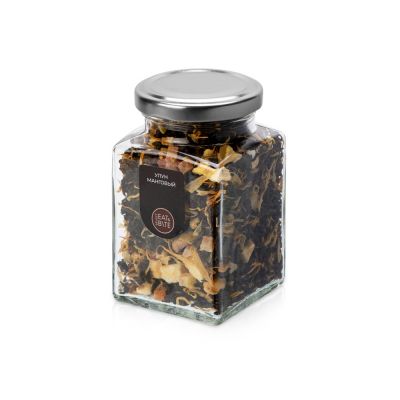 Чай манговый улун, серия Bouquet, стеклянная банка-0