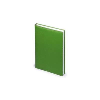 Ежедневник недатированный А5 Velvet, зеленый флуор-0