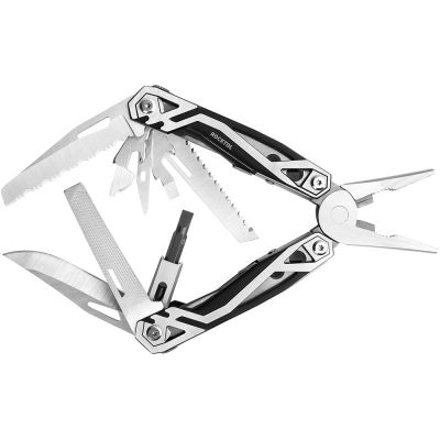 Мультитул Rocktol 21 в 1 с пружинными плоскогубцами, нержавеющая сталь, нейлоновый чехол-5