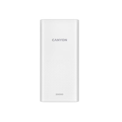 Портативный аккумулятор Canyon PB-2001 (CNE-CPB2001W), белый-1