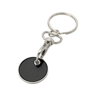 Rory брелок для ключей с монетой для тележки, черный-0