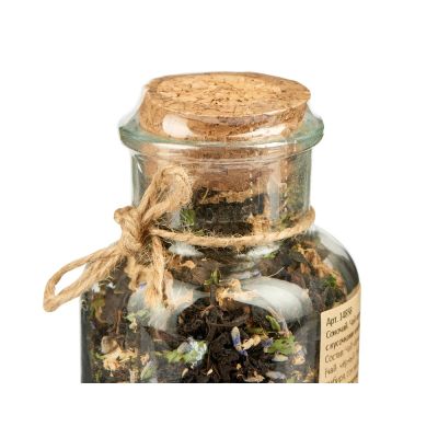 Сокочай чёрный Имбирь, Лаванда и Мята Стекло 50г-2