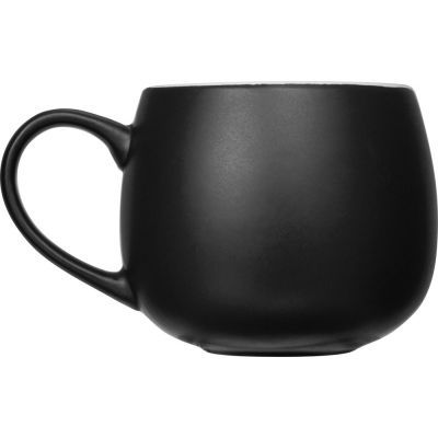 Кружка круглой формы Verlo, 410мл, черный-2