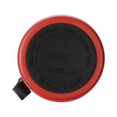 Вакуумный термос Story c покрытием powder, красный-6