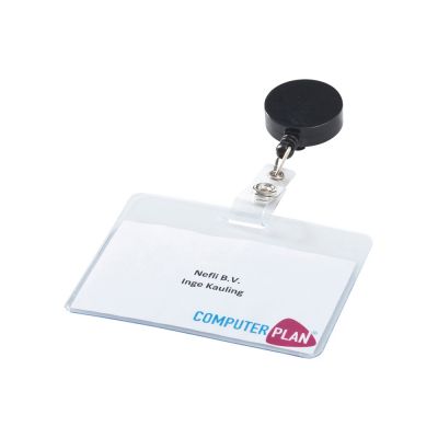 Держатель для бейджа или карты доступа Lech, черный-2