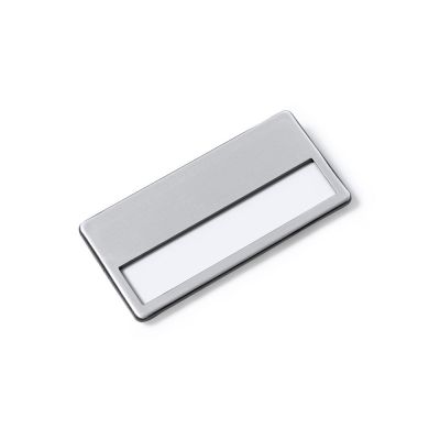 Значок GANDA для бейджа, серебристый-0