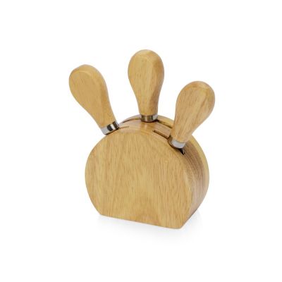 Набор из ножей для сыра на подставке (P)-1