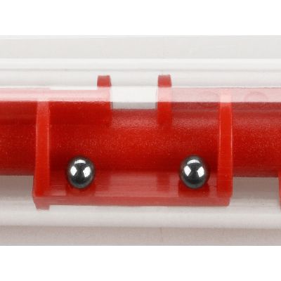 Ручка шариковая Лабиринт с головоломкой красная-1