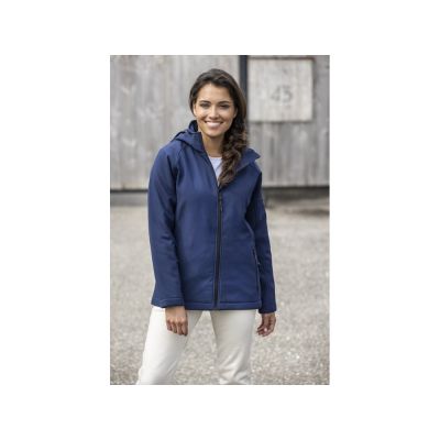 Notus женская утепленная куртка из софтшелла - Storm grey-3