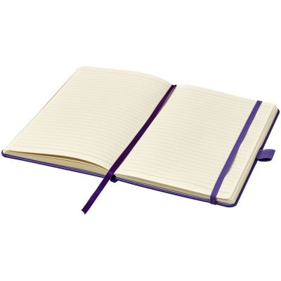 Записная книжка Nova формата A5 с переплетом, пурпурный-3