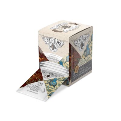 Черный чай Терпкий Ассам и ароматный Цейлон в индивидуальном саше конверте, 15 пакетиков-0