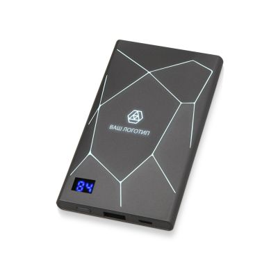 Портативное зарядное устройство XOOPAR GEO, мокрый асфальт-0