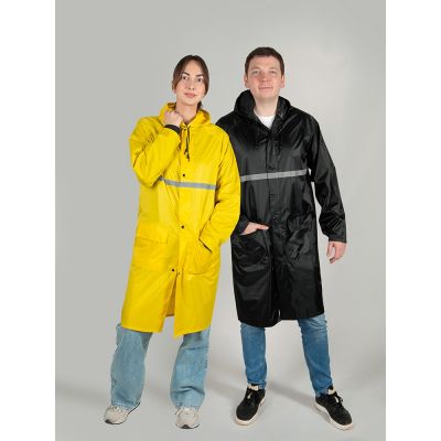 Длинный дождевик Lanai  из полиэстера со светоотражающей тесьмой, красный-14