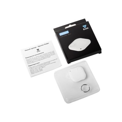 Смарт Bluetooth трекер для поиска вещей Finder, белый-3