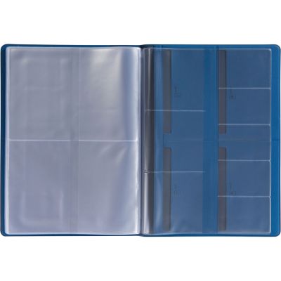 Органайзер Favor 2.0 для семейных документов на 4 комплекта документов, формат А4, синий-10