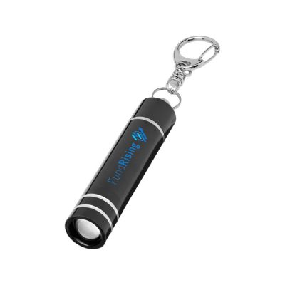 Nunki брелок-фонарик со светодиодными лампами, черный-2
