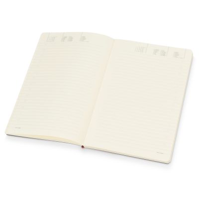 Ежедневник А5 недатированный Megapolis Velvet Flex, красный-2