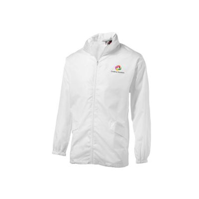 Ветровка Miami мужская с чехлом, белый-8