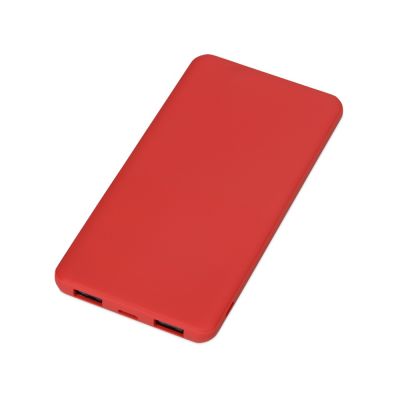 Портативное зарядное устройство Reserve с USB Type-C, 5000 mAh, красный-0